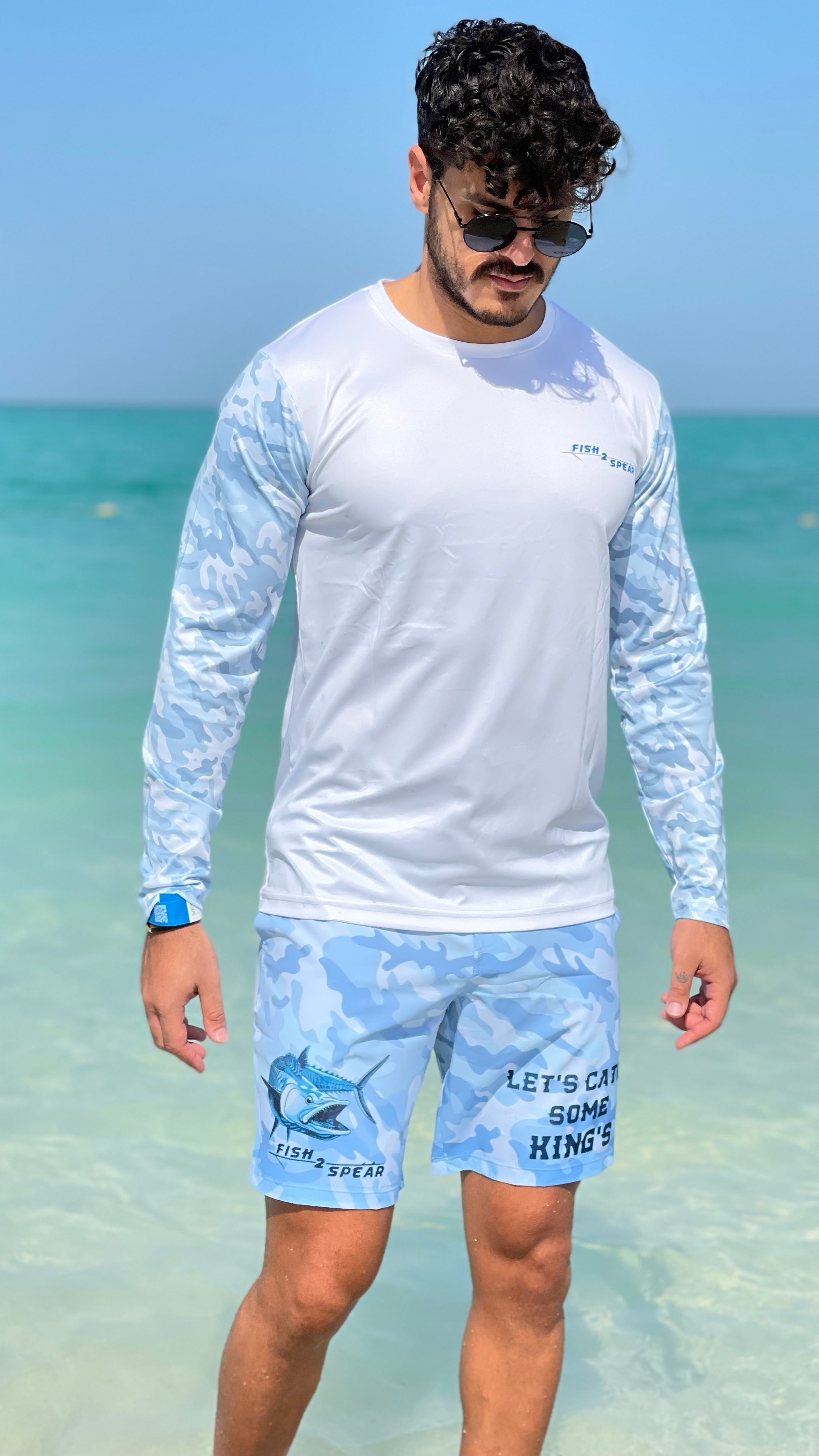 50+UPF Long Sleeve T-shirt, Fishing Apparel, Fishing Shirt, UV T-Shirt